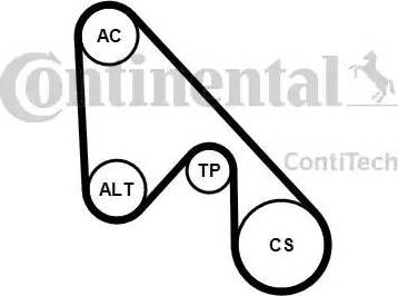 Continental 5PK1145K1 - Garnitura klinastog rebrastog remena www.molydon.hr