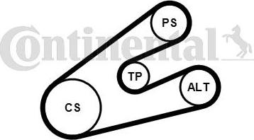 CONTITECH 6PK1453K1 - Garnitura klinastog rebrastog remena www.molydon.hr