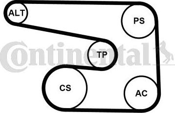 Contitech 6PK1873K5 - Garnitura klinastog rebrastog remena www.molydon.hr