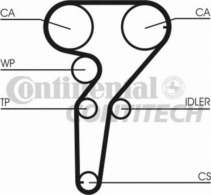 Contitech CT969WP1 - --- www.molydon.hr