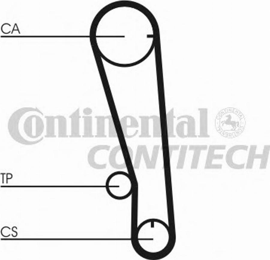 Contitech CT665K1 - Komplet zupčastog remena www.molydon.hr