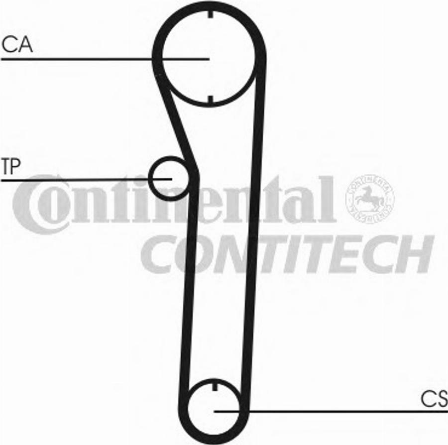 Contitech CT680K1 - Komplet zupčastog remena www.molydon.hr