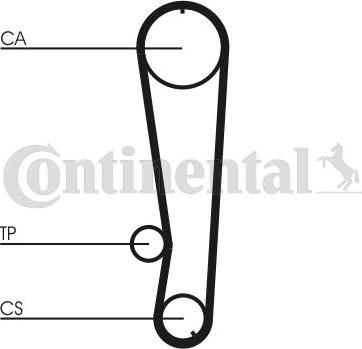 CONTITECH CT674 - Zupčasti remen  www.molydon.hr