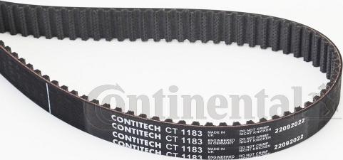 Contitech CT 1183 - Zupčasti remen  www.molydon.hr