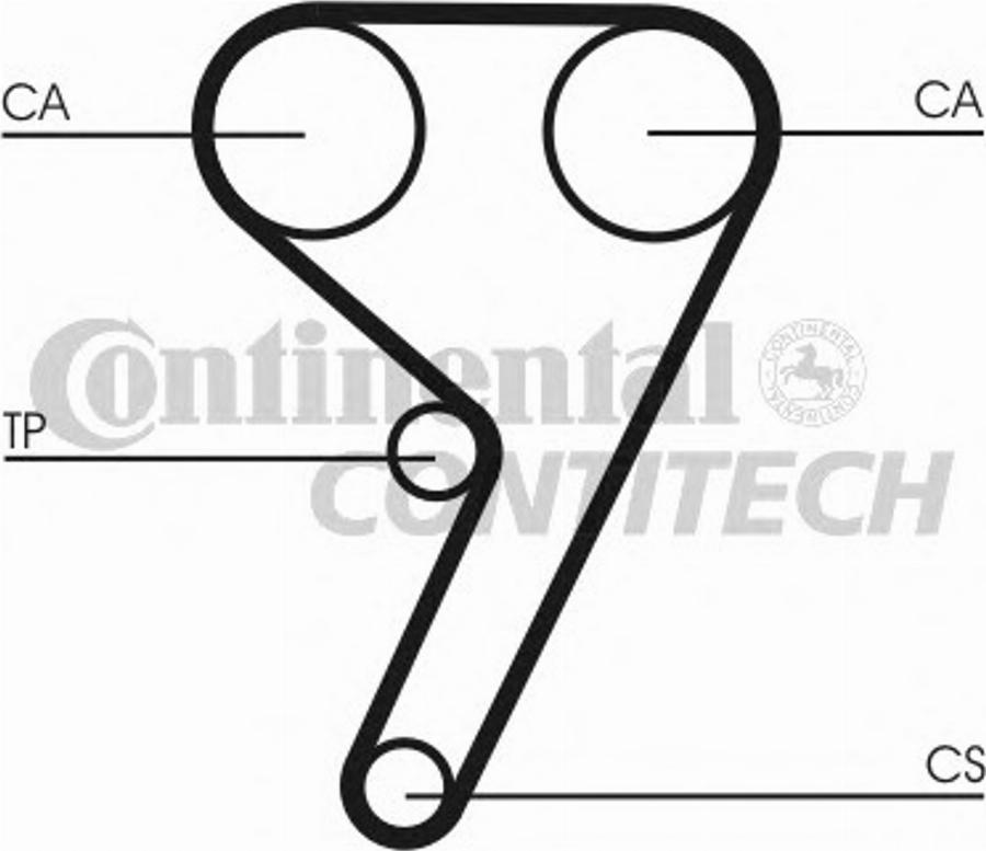 Contitech CT881K4 - Komplet zupčastog remena www.molydon.hr