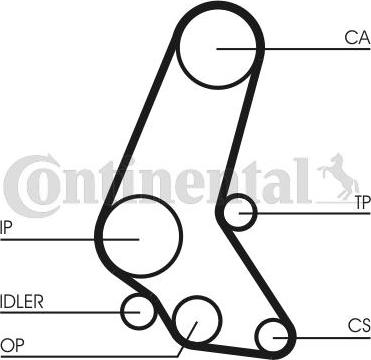 CONTITECH CT 748 K6 - Komplet zupčastog remena www.molydon.hr