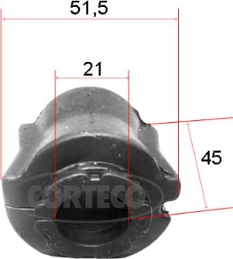 Corteco 49371817 - Čahura Ležaja, stabilizator www.molydon.hr