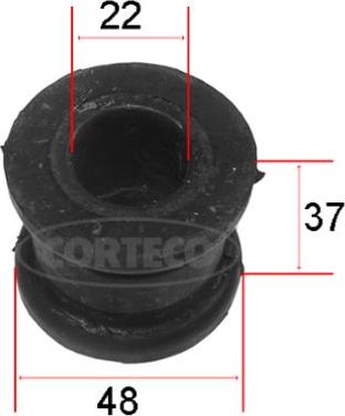 Corteco 80001169 - Čahura Ležaja, stabilizator www.molydon.hr