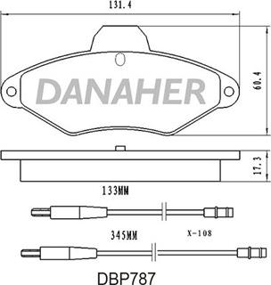 Japanparts JPA0628 - Komplet Pločica, disk-kočnica www.molydon.hr