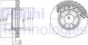 Delphi BG9949 - Kočioni disk www.molydon.hr