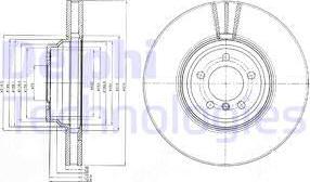 Delphi BG9915 - Kočioni disk www.molydon.hr