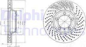 Delphi BG9094C - Kočioni disk www.molydon.hr