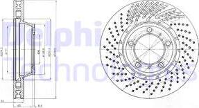 Delphi BG9095C - Kočioni disk www.molydon.hr