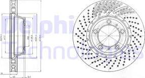 Delphi BG9095 - Kočioni disk www.molydon.hr