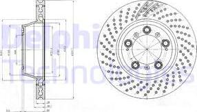 Delphi BG9096C - Kočioni disk www.molydon.hr