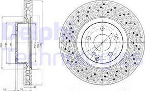 Delphi BG9093 - Kočioni disk www.molydon.hr