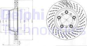 Delphi BG9097 - Kočioni disk www.molydon.hr