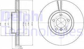 Delphi BG9063C-18B1 - Kočioni disk www.molydon.hr