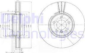 Delphi BG9004 - Kočioni disk www.molydon.hr