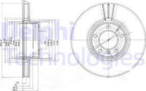 Delphi BG9005 - Kočioni disk www.molydon.hr