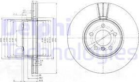 Delphi BG9008C - Kočioni disk www.molydon.hr