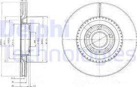 Delphi BG9003 - Kočioni disk www.molydon.hr