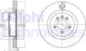 Delphi BG9007 - Kočioni disk www.molydon.hr