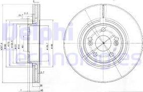 Delphi BG9016 - Kočioni disk www.molydon.hr