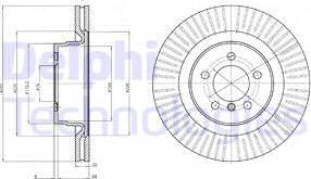 Delphi BG9081C - Kočioni disk www.molydon.hr