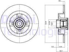 Delphi BG9032RSC - Kočioni disk www.molydon.hr