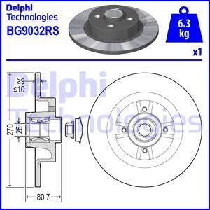 Delphi BG9032RS - Kočioni disk www.molydon.hr