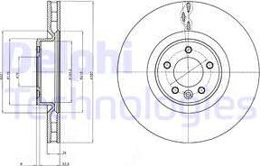 Delphi BG9079 - Kočioni disk www.molydon.hr