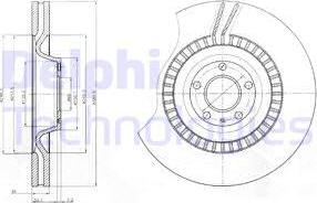 Delphi BG9070 - Kočioni disk www.molydon.hr