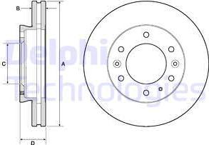 Triscan 8120 16155 - Kočioni disk www.molydon.hr