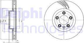 Delphi BG9101 - Kočioni disk www.molydon.hr