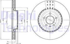 Delphi BG9110C-18B1 - Kočioni disk www.molydon.hr