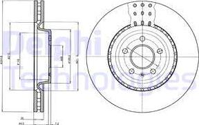 Delphi BG9110 - Kočioni disk www.molydon.hr