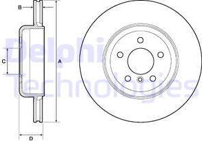 Delphi BG9130C-18B1 - Kočioni disk www.molydon.hr