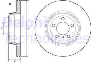 Delphi BG9120C - Kočioni disk www.molydon.hr