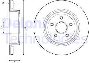 Delphi BG9170C-18B1 - Kočioni disk www.molydon.hr