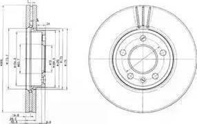 TRW DF7631 - Kočioni disk www.molydon.hr