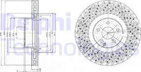 Delphi BG9879 - Kočioni disk www.molydon.hr