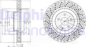 Delphi BG9878 - Kočioni disk www.molydon.hr