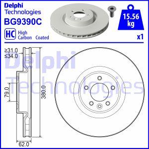 Delphi BG9390C - Kočioni disk www.molydon.hr