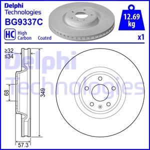 Delphi BG9337C - Kočioni disk www.molydon.hr