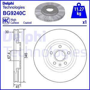 Delphi BG9240C - Kočioni disk www.molydon.hr