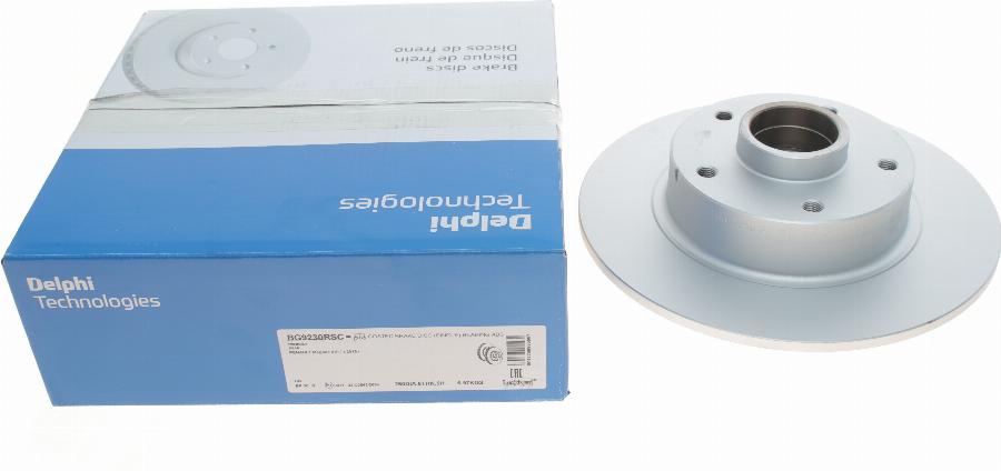 Delphi BG9230RSC - Kočioni disk www.molydon.hr