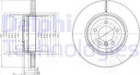 Delphi BG9789 - Kočioni disk www.molydon.hr