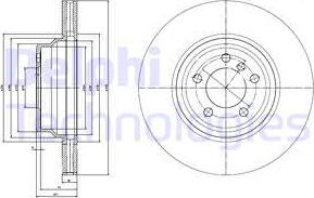 Delphi BG9788 - Kočioni disk www.molydon.hr