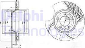 Delphi BG9774 - Kočioni disk www.molydon.hr